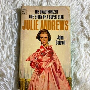 JULIE ANDREWS - VINTAGE PAPERBACK Unauthorized Biography John Cottrell
